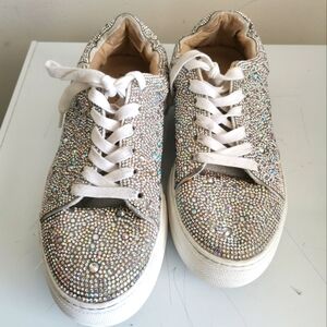 Betsy Johnson 💎 Rhinestone Bling Sneakers